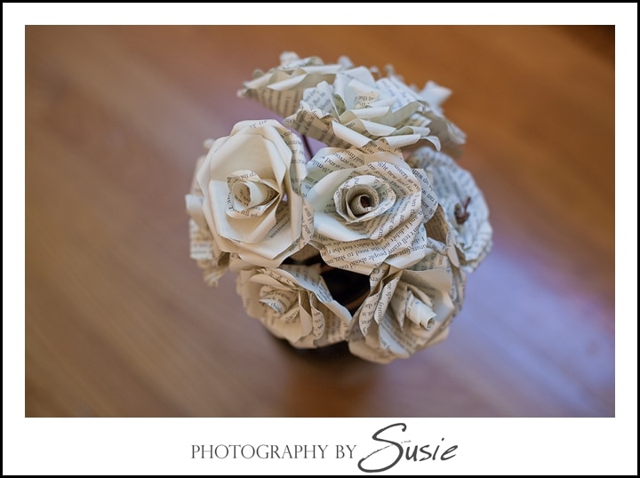 DIY Tutorial: Paper Roses from Books or Sheet Music!  Capitol Romance ~  Practical & Local DC Area Weddings